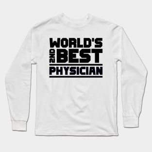 2nd best physician Long Sleeve T-Shirt